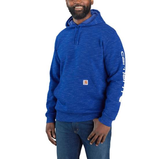 Carhartt Midweight Hooded Logo Sweatshirt West Bend Woolen Mills